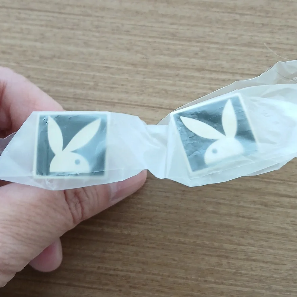 PLAYBOY NEW Bunny Logo Cuff Linls